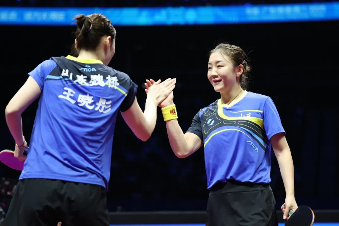 12年后，陈梦又一次帮山东拿到全运会乒乓球女团金牌